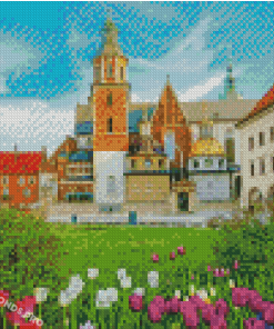 Wawel Royal Castle Krakow Poland Diamond Paintings