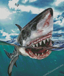 White Shark Diamond Paintings