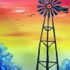 Windpump Art Diamond Paintings