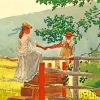 Winslow Homer On The Stile Diamond Painting