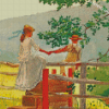 Winslow Homer On The Stile Diamond Painting