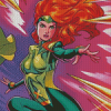 X Men Jean Grey Hero Diamond Paintings