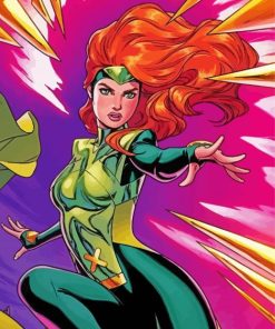 X Men Jean Grey Hero Diamond Paintings