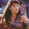 Xena Warrior Character Diamond Paintings