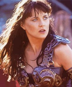 Xena Warrior Character Diamond Paintings