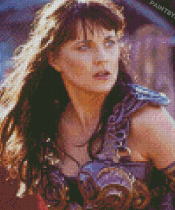 Xena Warrior Character Diamond Paintings