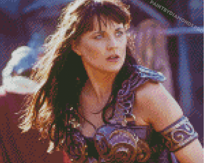 Xena Warrior Character Diamond Paintings