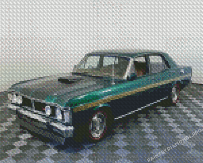 Xy Ford Falcon Car Diamond Paintings