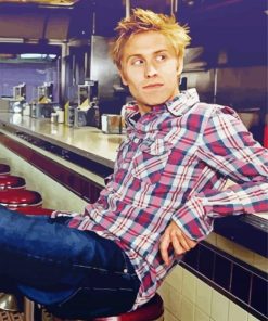 Young Russell Howard Diamond Paintings