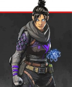 Aesthetic Apex Legends Wraith Diamond Paintings