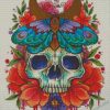 Aesthetic Butterfly And Skull Diamond Paintings