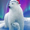 Aesthetic Christmas Polar Bears Diamond Paintings