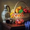 Aesthetic Fruits Basket Still Life Diamond Painting