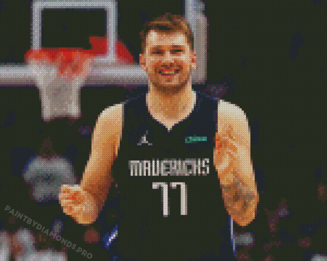 Aesthetic Luka Doncic Diamond Paintings