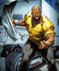 Aesthetic Luke Cage Diamond Paintings