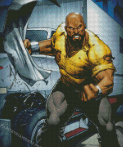 Aesthetic Luke Cage Diamond Paintings