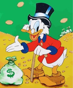 Aesthetic Scrooge McDuck Diamond Paintings