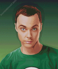 Aesthetic Sheldon Cooper Art Diamond Paintings