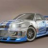 Aesthetic Skyline Car Diamond Paintings