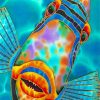 Aesthetic Triggerfish Diamond Paintings