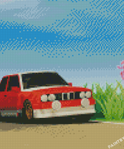 Aesthetic Uk Rally Car Diamond Painting