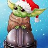 Aesthetic Yoda Christmas Diamond Paintings