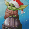 Aesthetic Yoda Christmas Diamond Paintings