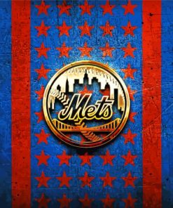 Aesthetic Mets Logo Diamond Paintings