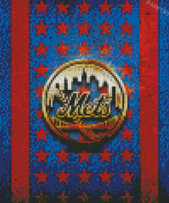 Aesthetic Mets Logo Diamond Paintings