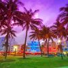 Aesthetic South Beach View Diamond Paintings