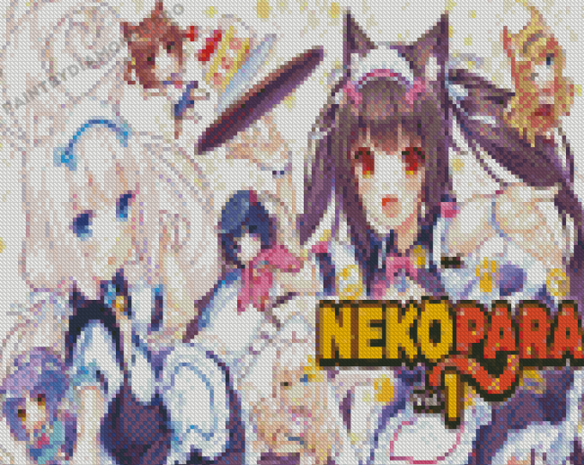 Anime Nekopara Poster Diamond Paintings