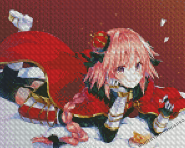 Astolfo Eating Cake Diamond Painting