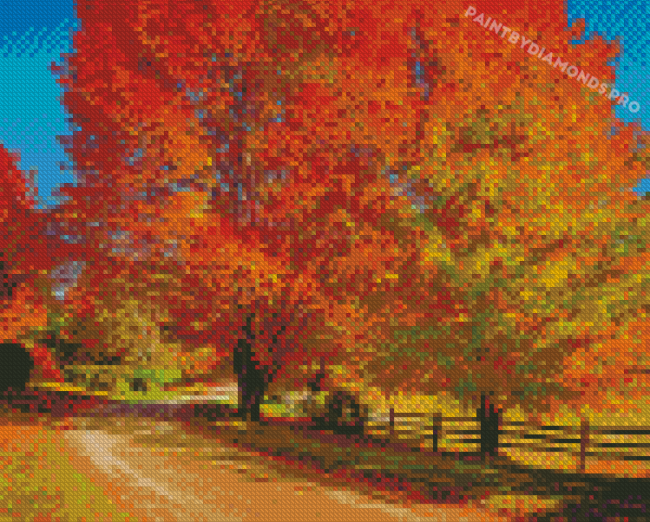 Autumn New England Diamond Paintings