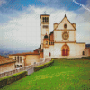 Basilica Of San Francesco Of Assisi Italy Diamond Painting