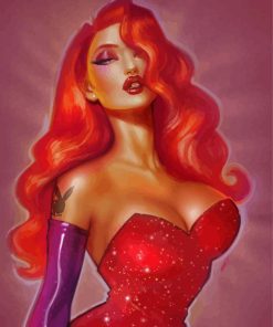 Beautiful Jessica Rabbit Diamond Paintings