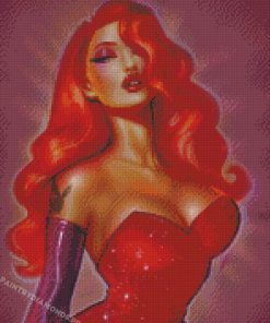 Beautiful Jessica Rabbit Diamond Paintings