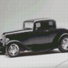 Black 1932 Ford Coupe Diamond Painting