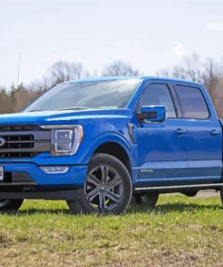 Blue Ford F 150 Diamond Paintings