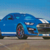 Blue Ford Shelby Gt500 Diamond Painting