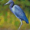 Blue Heron Bird Diamond Painting