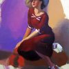 Classy 1940 Lady Diamond Paintings