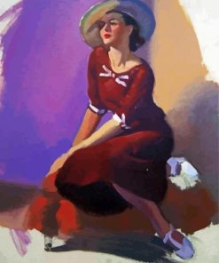 Classy 1940 Lady Diamond Paintings