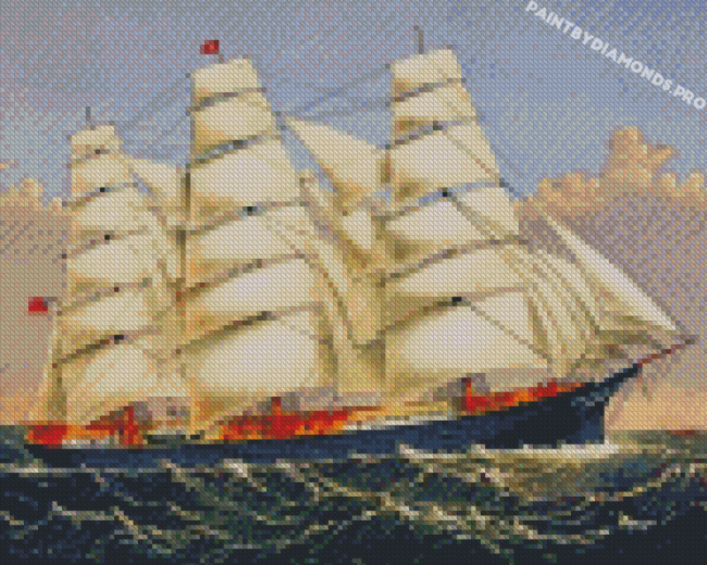 Clipper Ship Art Diamond Paintings