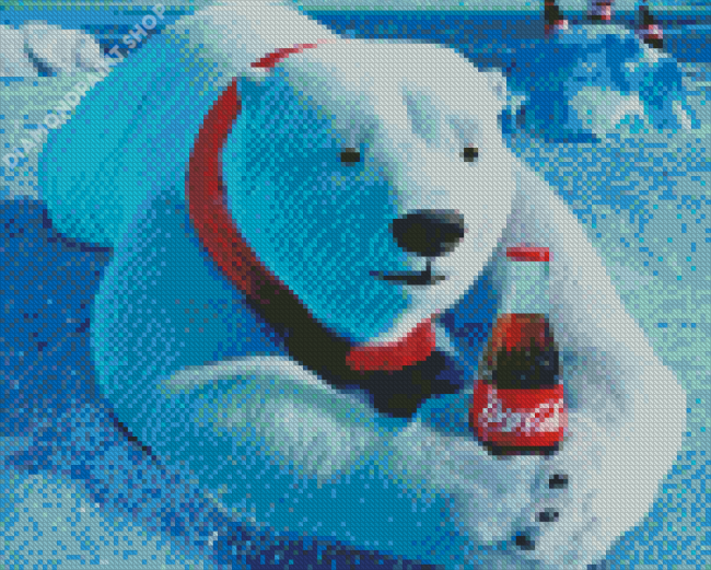 Coca Cola Bear Diamond Paintings