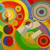 Colorful Delaunay Diamond Paintings