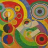 Colorful Delaunay Diamond Paintings