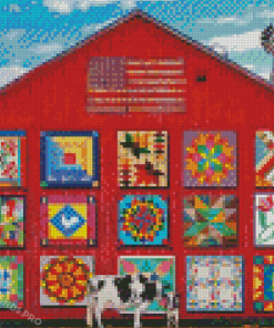 Cool Barn Quilt Diamond Paintings