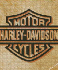 Cool Harley Davidson Logo Diamond Paintings