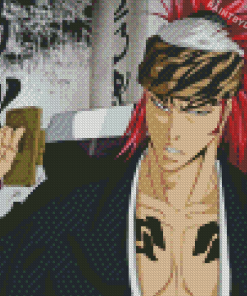 Cool Renji Abarai Anime Diamond Paintings