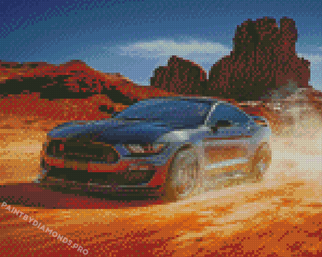 Cool Shelby GT 350 Diamond Paintings